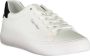 Calvin Klein Witte polyester sneakers met veters print contrastdetails logo White Heren - Thumbnail 6