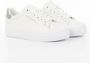 Calvin Klein Witte Platform Sneaker met Logo Print - Thumbnail 1