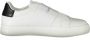 Calvin Klein Witte Sneakers met Elastiek en Logo Wit Dames - Thumbnail 1