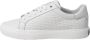 Calvin Klein Sneakers Vulc Lace Up Emboss Mono in wit - Thumbnail 1