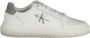 Calvin Klein Plateausneakers SEAMUS 20L vrijetijdsschoen lage schoen veterschoen met contrast bies - Thumbnail 1