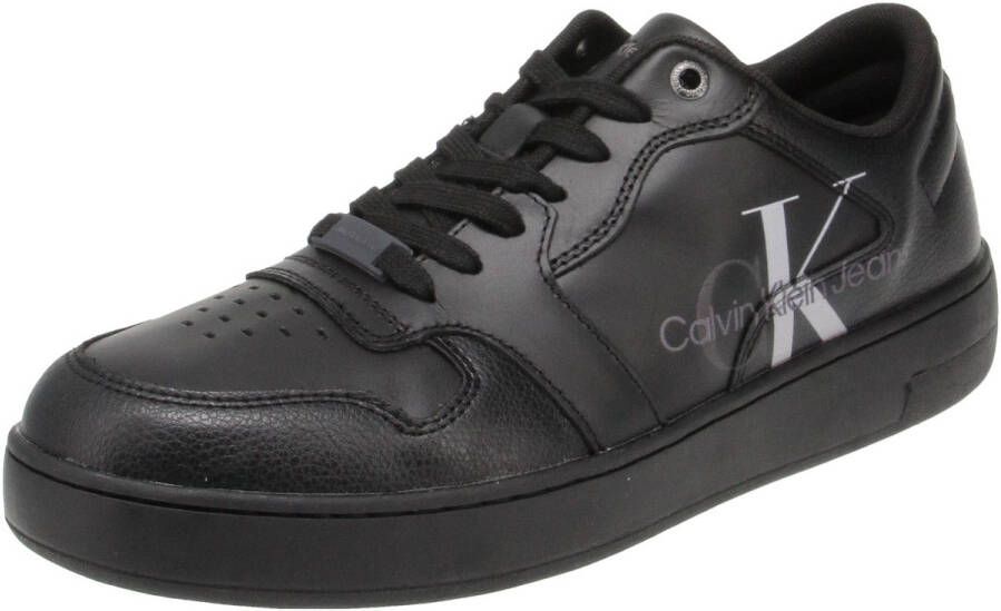 Calvin Klein Cupsole laceup basket shoes Zwart Heren