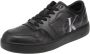Calvin Klein Cupsole laceup basket shoes Zwart Heren - Thumbnail 1