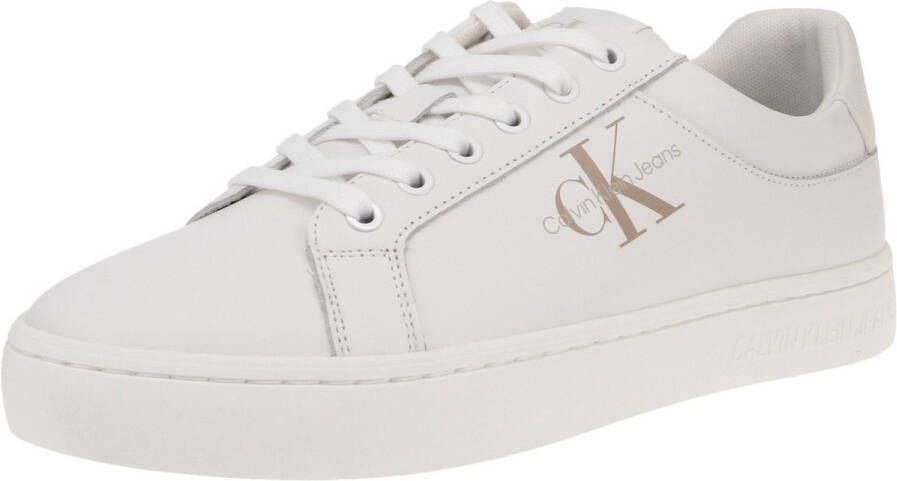 Calvin Klein Plateausneakers SAWYER 20LS met zachte schacht vrijetijdsschoen lage schoen veterschoen