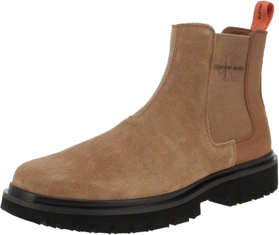 Calvin Klein Jeans Chelsea boots met elastische inzetten