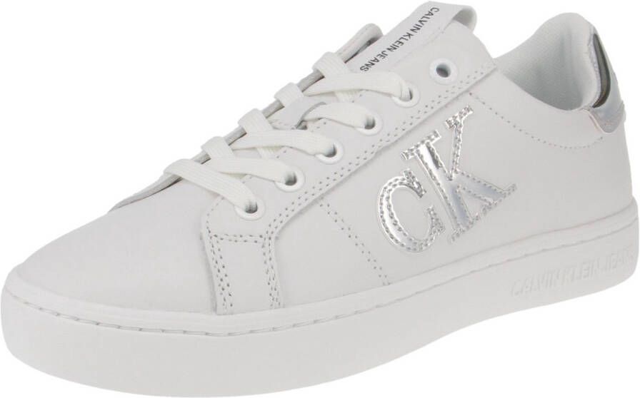 Calvin Klein Sneakers Cupsole Laceup Sneaker Logo M in wit