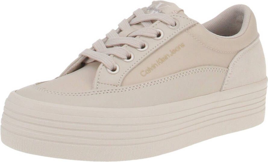 Calvin Klein Jeans Plateausneakers met labeldetails