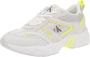 Calvin Klein Jeans Witte Sneakers voor Vrouwen White Dames - Thumbnail 1