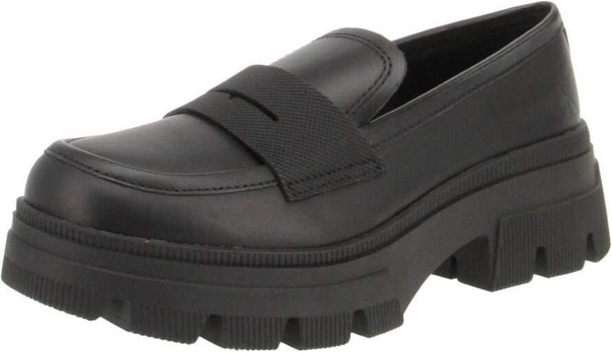 Calvin Klein Jeans Penny loafers met plateauzool model 'CHUNKY COMBAT'