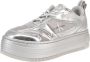 Calvin Klein YW0YW01510 Bold Platf Low Mix Damesschoenen Sneaker 0IY-Zilver - Thumbnail 1