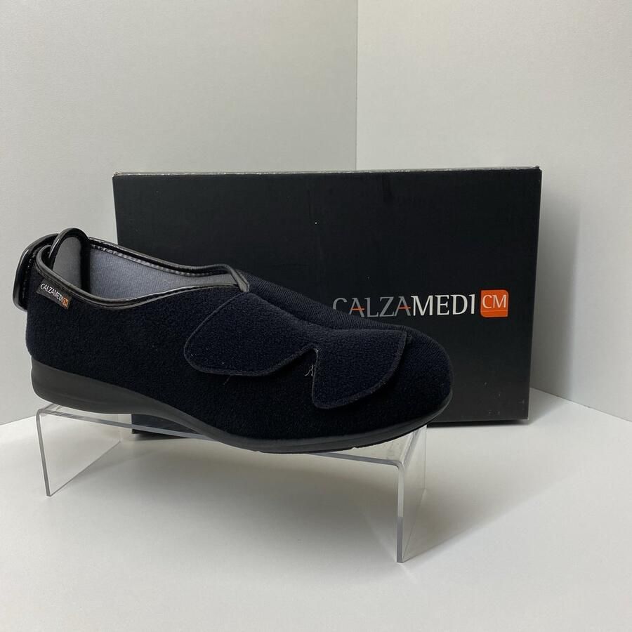 CALZAMEDI Therapie SMART LP Therapieschoen revalidatieschoen diabetesschoen verbandschoen Laag Unisex zwart - Foto 3