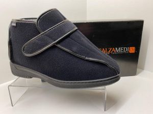 CALZAMEDI Pantoffel Comfortschoen- Hoog Unsix model DeLuxe SP 3051 zwart