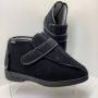 CALZAMEDI Therapie DELUXE 3051 LP Therapieschoen revalidatieschoen diabetesschoen verbandschoen Hoog Unisex zwart - Thumbnail 1