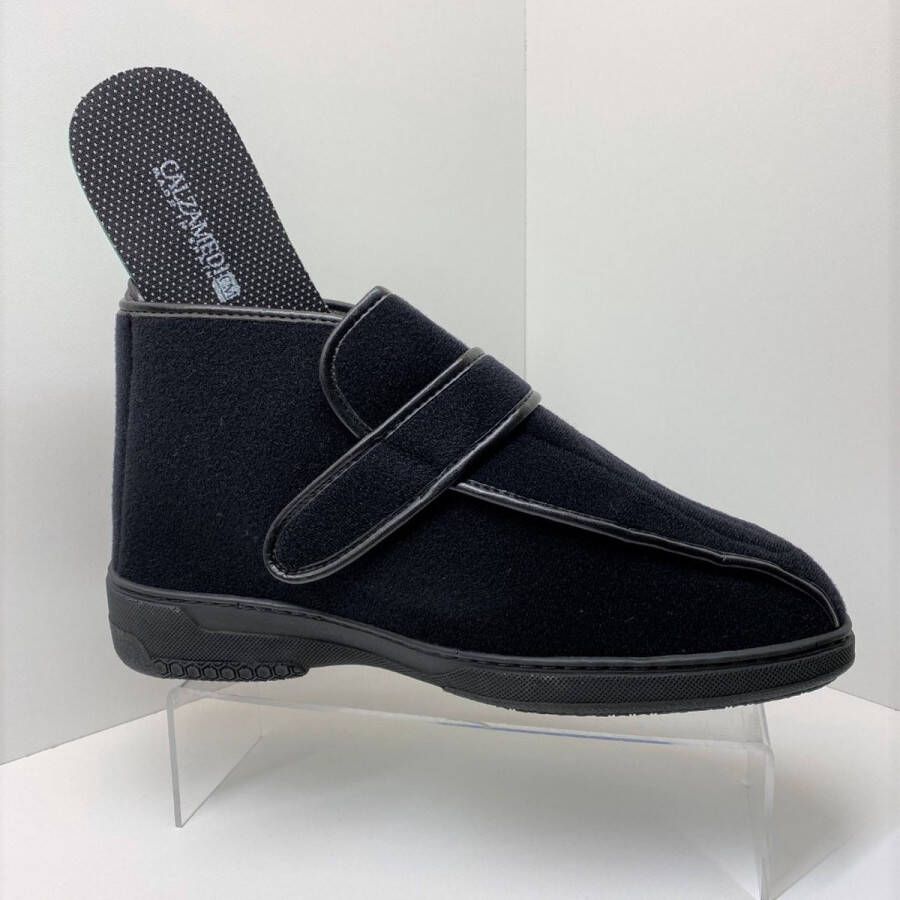 CALZAMEDI Therapie DELUXE 3051 SP Therapieschoen revalidatieschoen diabetesschoen verbandschoen Hoog Unisex zwart - Foto 1
