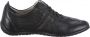 Camel active Brighton Heren Sneaker van Leer Black Heren - Thumbnail 1