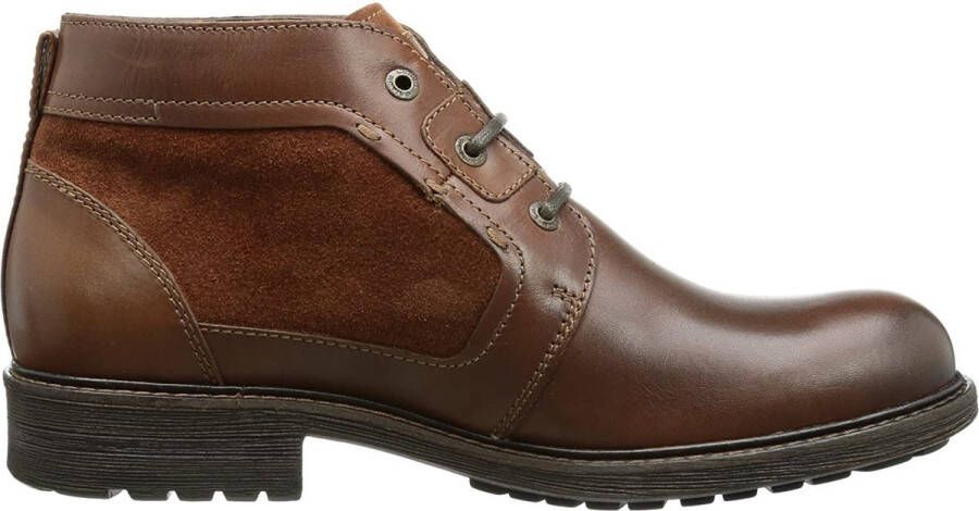 Camel active Stijlvolle Bruine Heren Enkellaars Brown Heren