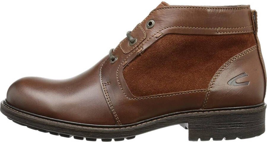 Camel Active Stijlvolle Bruine Heren Enkellaars