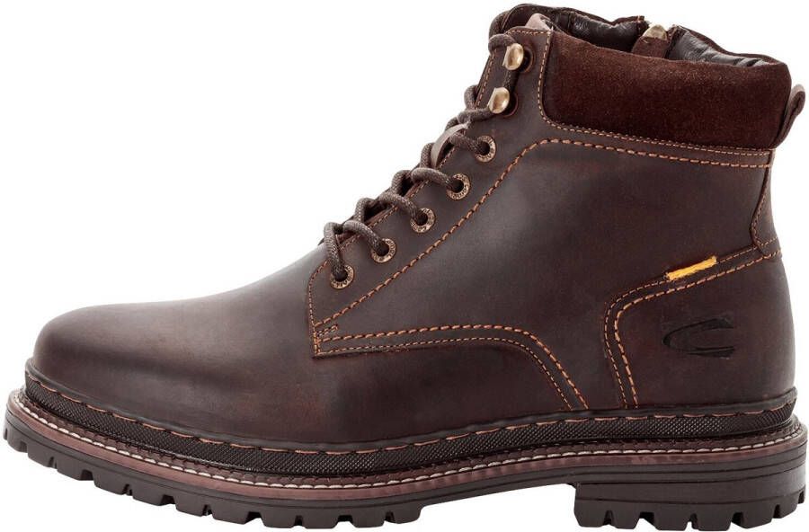 Camel Active ALVERSTONE laarzen met lamsvacht voering Maat menswear-42 Donkerbruin