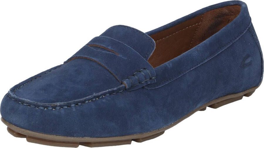 Camel Active Ballerinas blauw Leer