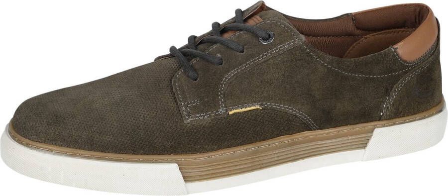 Camel active Sneakers veterschoenen vrijetijdsschoen business sneaker met veters