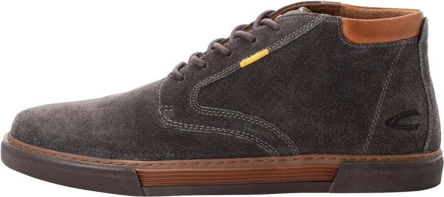 Camel Active BLAKE sneaker high van leer Maat menswear-44 Grijs