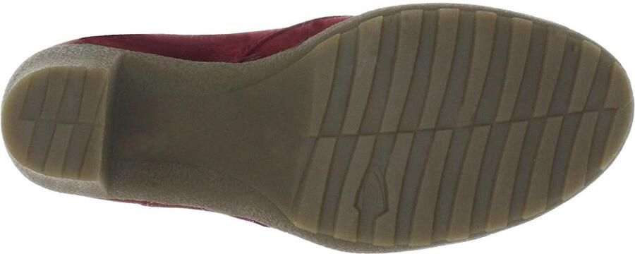 Camel active Stijlvolle Pisa Suède Enkellaars Red Dames - Foto 4