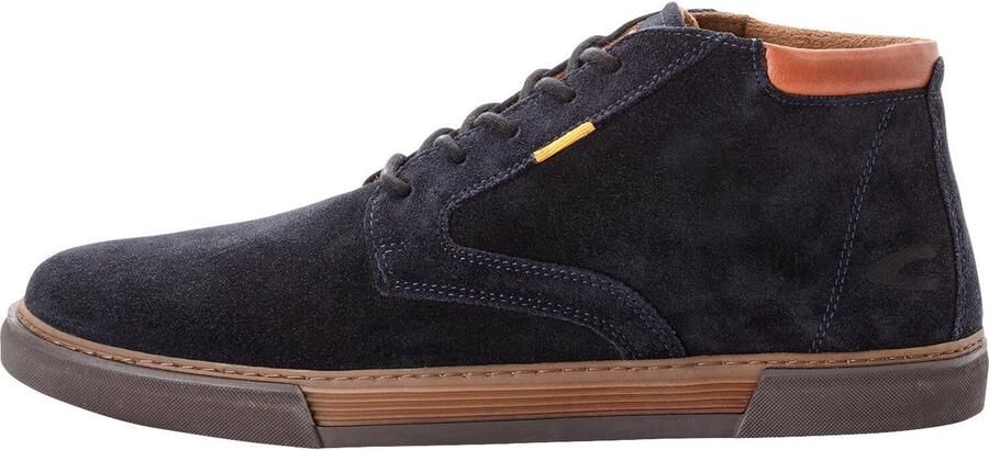 Camel active Sneakers freizeitschoen veterschoenen high top sneaker met doorlopende zool