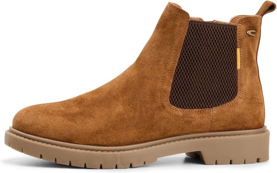 Camel Active Chelsea boot van echt leer Maat Bruinwomenswear
