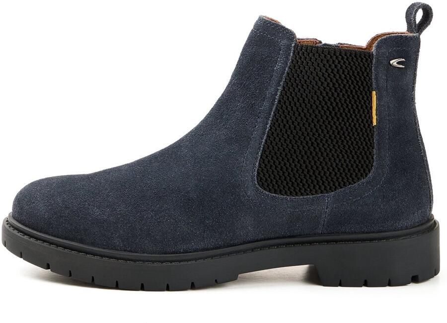 Camel Active Chelsea boot van echt leer Maat Navywomenswear