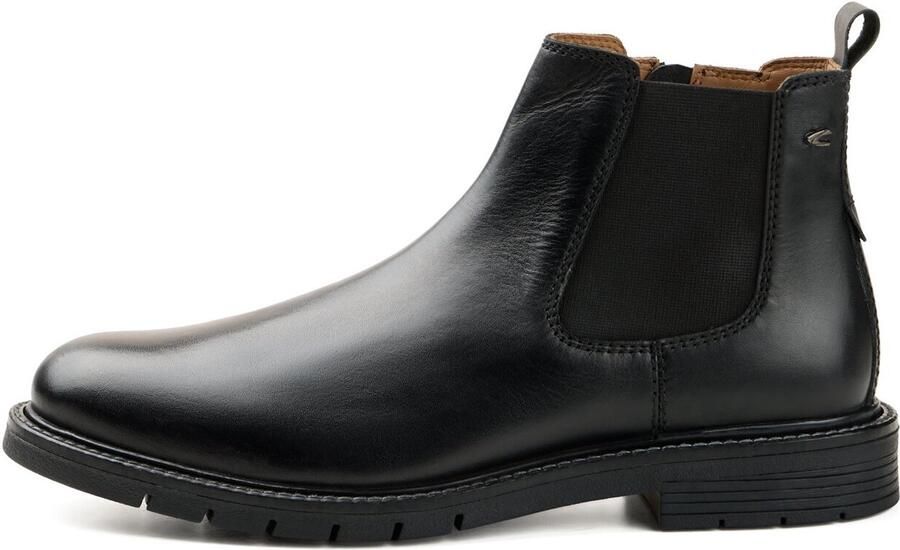 Camel Active Chelsea Boot van nappaleer Maat Zwartmenswear