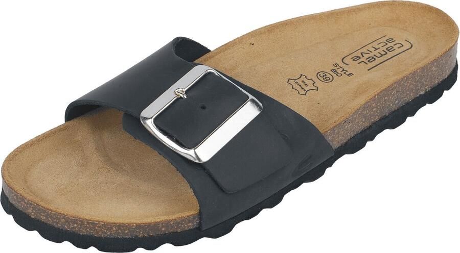 Camel Active Sandalen met een metalen gesp Maat womenswear-41 Zwart - Foto 2