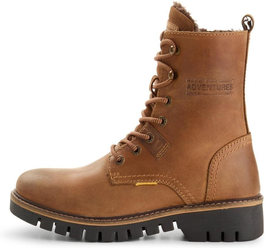 Camel Active Enkelboot van echt leer Maat womenswear-38 Bruin