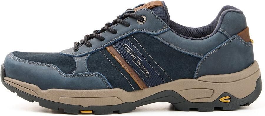 Camel Active EVOLUTION Sneakers van echt leer Maat Marineblauw naturelmenswear