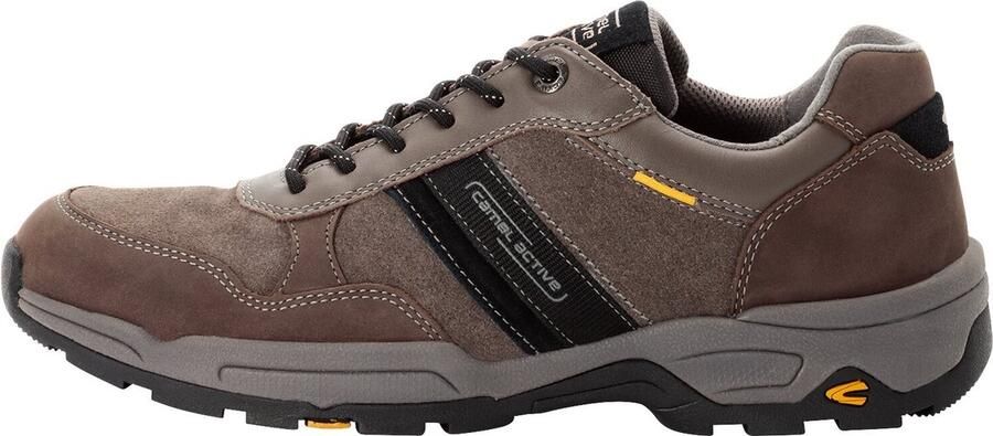 Camel Active EVOLUTION Sneakers van echt leer Maat menswear-41 Bruin
