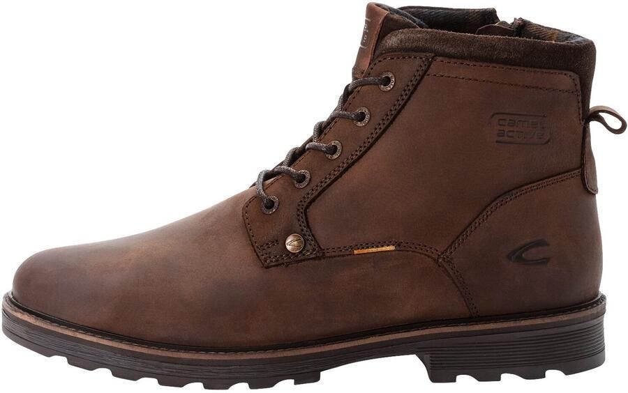 Camel Active FLOW Laars van echt leer Maat menswear-45 Cafe