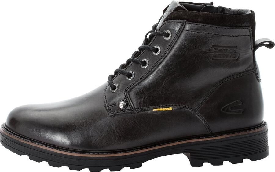 Camel Active FLOW leren laarzen Maat menswear-42 Zwart