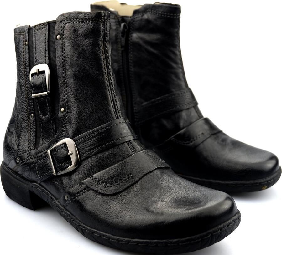 Camel Active 209.11.01 dames enkellaars zwart