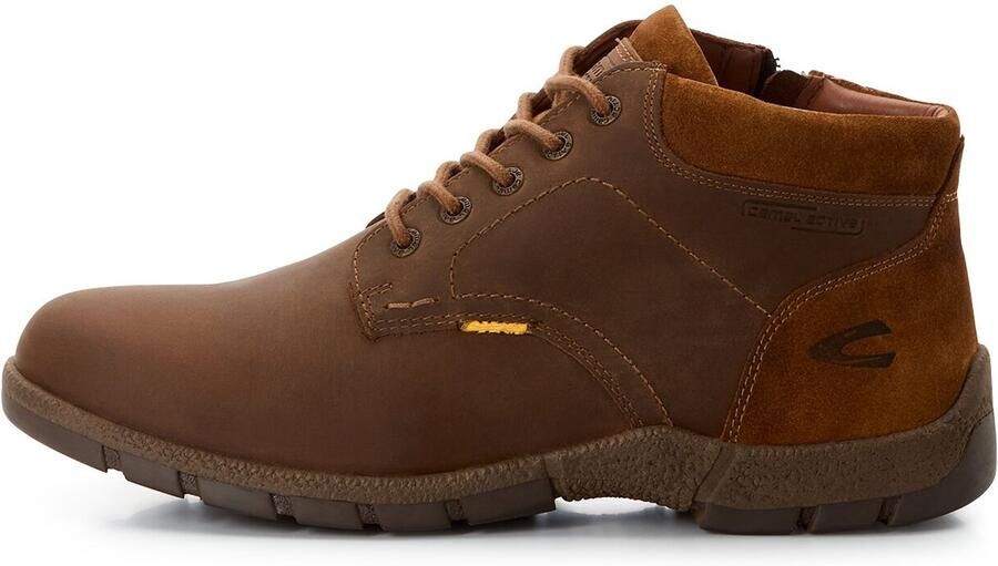 Camel Active Gevoerde Boots met Gewatteerde Schachtrand Maat Bruinmenswear