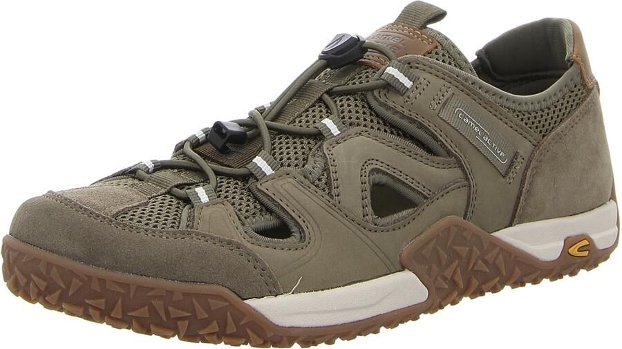 Camel Active heren veterschoenen kaki