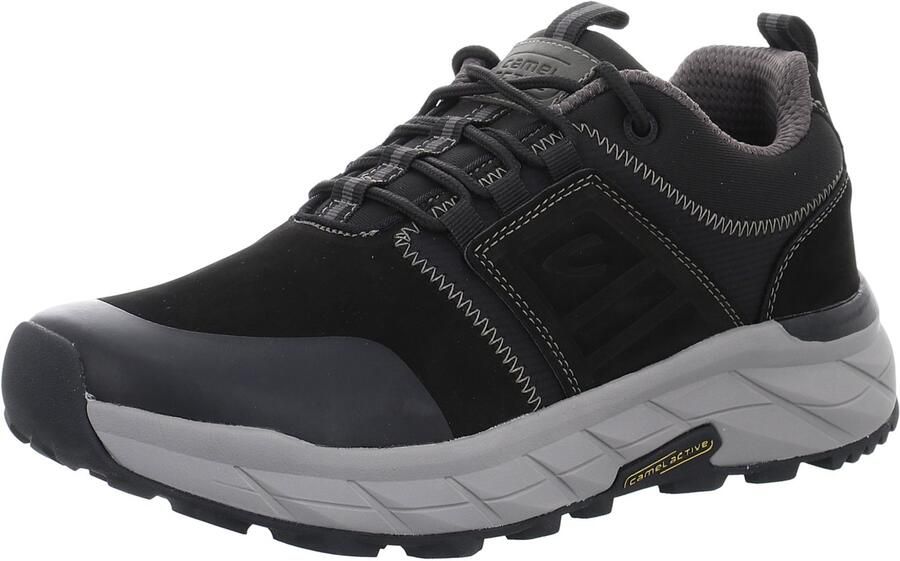 Camel Active heren veterschoenen zwart - Foto 1