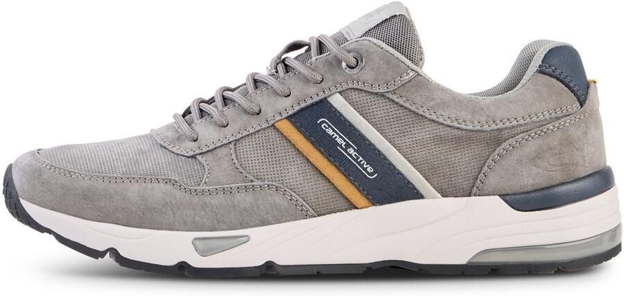 Camel Active Lage sneake met binnenrits Maat menswear-42 Grijs