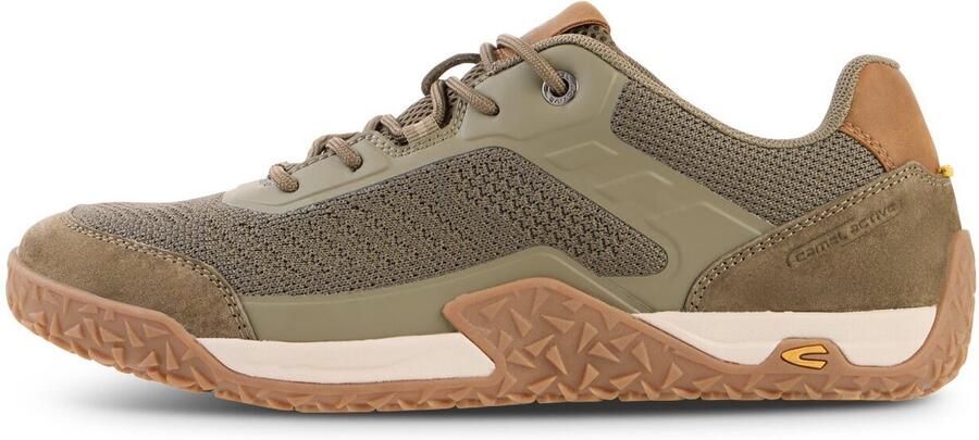 Camel Active Lage sneaker met flexibele zachte zool Maat menswear-43 Khaki