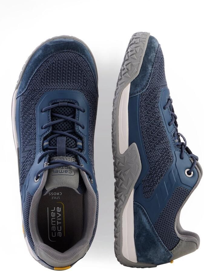 Camel Active Lage sneaker met flexibele zachte zool Maat menswear-43 Navy