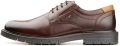 Camel Active Lederen schoenen met zachte binnenzool Maat Bruinmenswear - Bruin