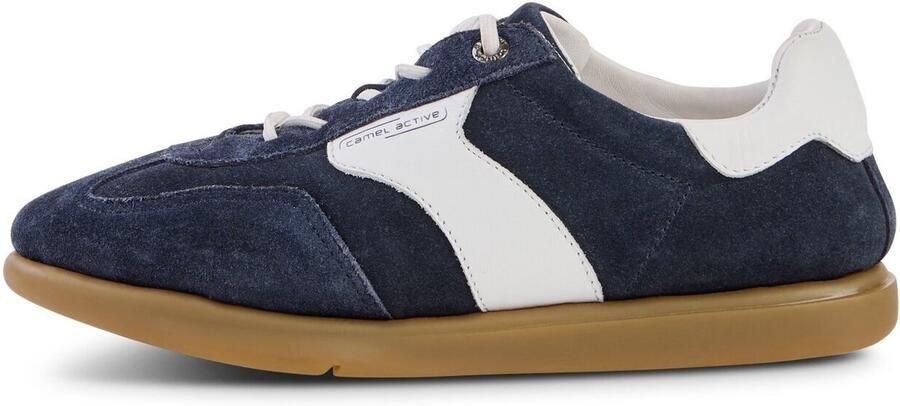 Camel Active Leren sneaker met flexibele zool Maat womenswear-40 Navy