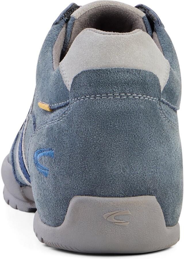 Camel Active Leren sneakers met klassieke vetersluiting Maat menswear-42 Blauw - Foto 2
