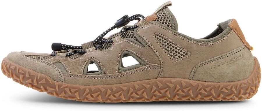 Camel Active Lichte sneaker met luchtige delen Maat menswear-41 kaki