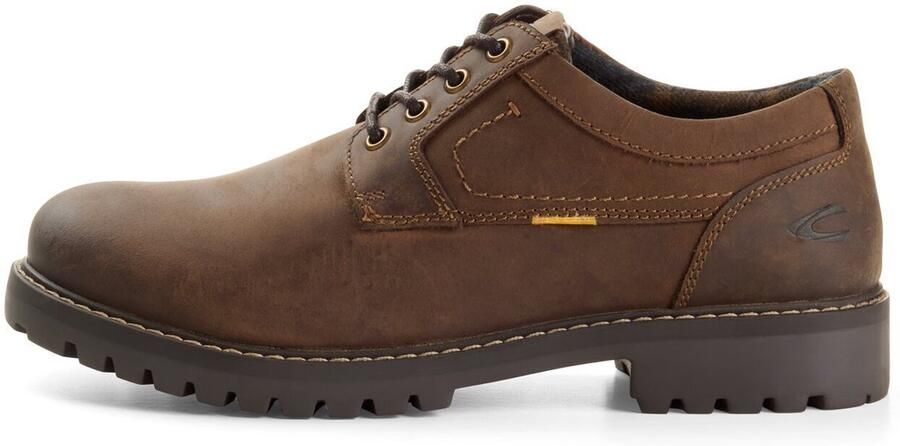 Camel Active Oxford van echt leer Maat menswear-41 Bruin