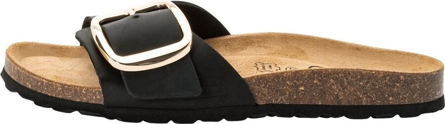 Camel Active Riemensandaal van hoogwaardig leer Maat womenswear-41 Zwart