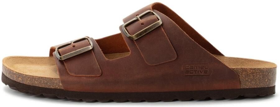 Camel Active Sandalen gemaakt van rundleer Maat menswear-45 Bruin